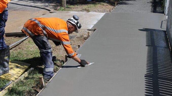 quand marcher sur une dalle béton